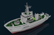 HMS Arun扫雷艇模型3D图纸 Solidworks设计