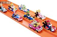 知名汽车模玩品牌风火轮将推出《马力欧赛车》主题玩具