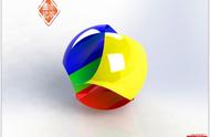 亦明图记：SolidWorks绘制三孔球体，无法用拉伸切除，可以这样做