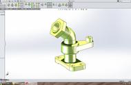 SolidWorks建模练习题：3D03-06（详细建模步骤）