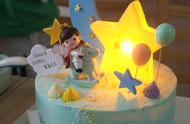 星星小王子3岁哦！亲自动手做一个生日蛋糕吧
