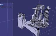 轮胎充电机构3D数模图纸 STEP格式