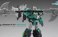 爱玩：TFC Poseidon 海底狂魔 P-01 Mentarazor 魔鬼鱼