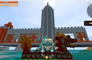 迷你世界 生存冒险 建造“梦幻城堡”第2天！