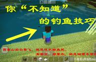 我的世界：钓鱼的10种技巧，有人钓宝藏有人PVP！你却在干啥呢？