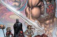 不义联盟大战宇宙巨人希曼，超人控制蝙蝠侠，达米安成最后希望！