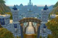 玩家在游戏中建寒冰城堡，雄伟程度不输魔兽世界，门口护卫最惹眼