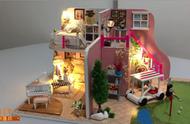 「DIY芭比娃娃玩具屋」芭比娃娃梦想之家，顶配高尔夫球场模型