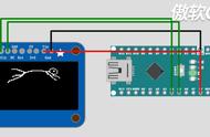 用arduino和OLED制作火柴人奔跑动画