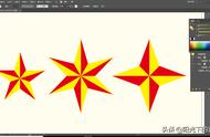 只要五步，教你利用Illustrator快速绘制出立体星形