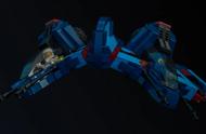 乐高MOC作品欣赏：太空船接龙游戏和星战机甲教程