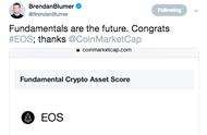 EOS以傲人的“三围”在CoinMarketCap的FCAS中排名第一！