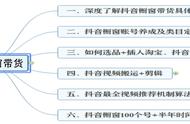 金牌讲师教你抖音橱窗账号养成及定类目、选品插入淘宝、自有商品