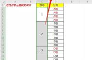 如何批量给合并单元格填充序号？【Max函数的运用】