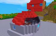 迷你世界：做一辆超大型组装坦克，能当作房子使用，堪称移动堡垒