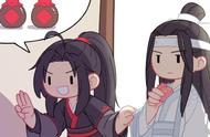 《魔道祖师》众人拍照片，金凌全家福超温馨，蓝忘机的屏幕亮了