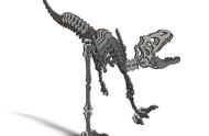 T-rex激光切割恐龙拼装模型3D图纸 Solidworks设计