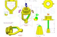 给大家分享一个网络3D大赛试题建模过程