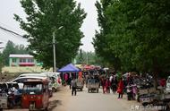 行走在徐州市大彭镇，赶庙会，游千佛寺，寻找五色土，寻唐槐后人