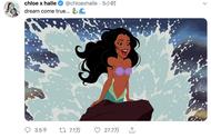 真人版《小美人鱼》公布女主角，与动画形象不符引争议