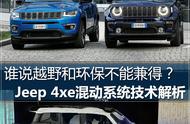 谁说越野和环保不能兼得 Jeep 4xe混动技术解析