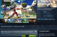 Steam《莱莎的炼金工房》系列开启特惠 均为新史低价