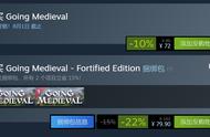 Steam特别好评游戏《前往中世纪》特价促销中