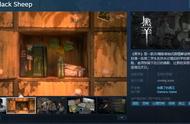 国产剧情解谜游戏《黑羊》正式公布 Steam页面上线