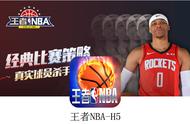 《王者NBA-H5》篮球卡牌策略，火热激情碰撞