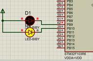 用Cube和proteus仿真STM32跑马灯