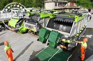 福州首批分类垃圾运输车投用　“挑食”垃圾车让分类更精细