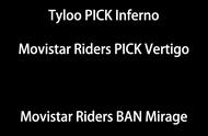 Tyloo生死局：模拟Tyloo对阵Movistar Riders的BAN PICK