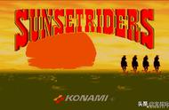 经典街机动作过关游戏《落日骑士-Sunset Riders》原声BGM配乐