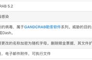 如何应对以"钓鱼"邮件传播的GandCrab5.2“侠盗病毒”