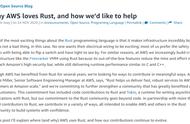AWS偏爱Rust，已将Rust编译器团队负责人收入囊中