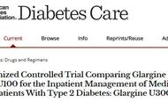 U300 vs. U100，甘精胰岛素有效性、安全性大比拼