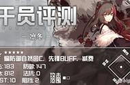 【明日方舟】干员评测——凛冬：丢人，你马上给我退出战场！