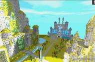 迷你世界：地图评测-暮色城堡，童话般的城堡