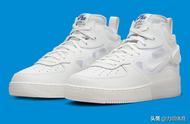 Nike Air Force 1 Mid React“Summit White”官方图片