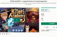 模拟游戏《Kitori Academy》今日开启众筹 预计2023年5月发售