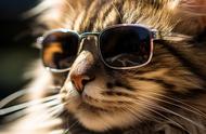 这10只猫咪的太阳镜造型，夏天的流行趋势你get了吗？