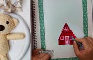 画一个简单的红色小木屋#绘画过程分享