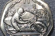 纪念曼岛TT摩托车赛银币 有死亡与炸街的快感