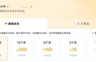 QQ邮箱推出会员权益：25元/月、可在线解压，扩容至2048GB容量