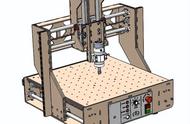 Router CNC Arduino电脑数控雕刻机结构3D图纸 Solidworks设计 附STEP