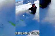 漂移之王肯·布洛克在雪地探险时竟意外陨落 #雪地摩托