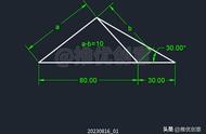 三点方式绘制圆的经典实战教程 工程制图 autocad cad教学 CAD练习题