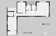 110㎡手枪户型两室变三室，把空间利用到极致