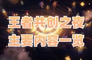 王者共创之夜主要内容一览，三个IP衍生游戏，两个新英雄