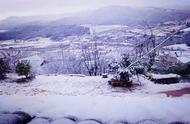 云南大理：宾川三转湾梨园雪景，瑞雪兆丰年